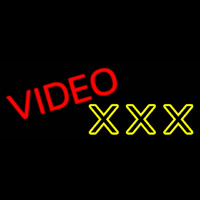 Video Triple X Leuchtreklame