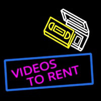 Videos To Rent Leuchtreklame