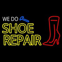 We Do Shoe Repair Leuchtreklame