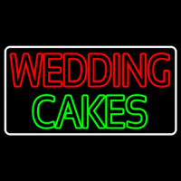 Wedding Cakes Double Stroke Leuchtreklame