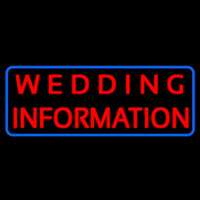 Wedding Information Leuchtreklame