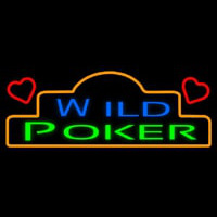 Wild Poker 1 Leuchtreklame