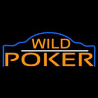 Wild Poker 3 Leuchtreklame