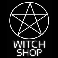 Witch Shop Leuchtreklame