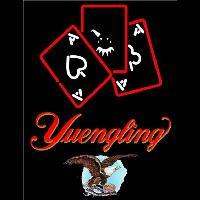 Yuengling Ace And Poker Beer Sign Leuchtreklame