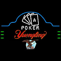 Yuengling Poker Ace Cards Beer Sign Leuchtreklame