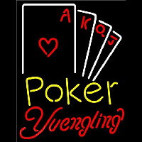 Yuengling Poker Ace Series Beer Sign Leuchtreklame