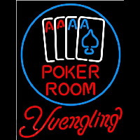 Yuengling Poker Room Beer Sign Leuchtreklame