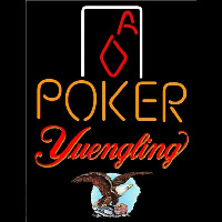 Yuengling Poker Squver Ace Beer Sign Leuchtreklame