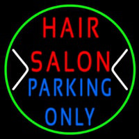 Hair Salon Parking Only Leuchtreklame