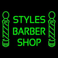 Green Styles Barber Shop Leuchtreklame