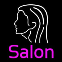 Salon Logo Leuchtreklame