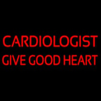 Cardiologist Give Good Heart Leuchtreklame