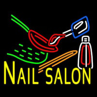 Nail Salon Logo Leuchtreklame