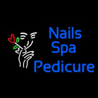 Nails Spa Pedicure Leuchtreklame