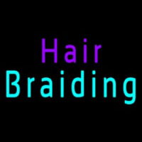 Hair Braidins Leuchtreklame